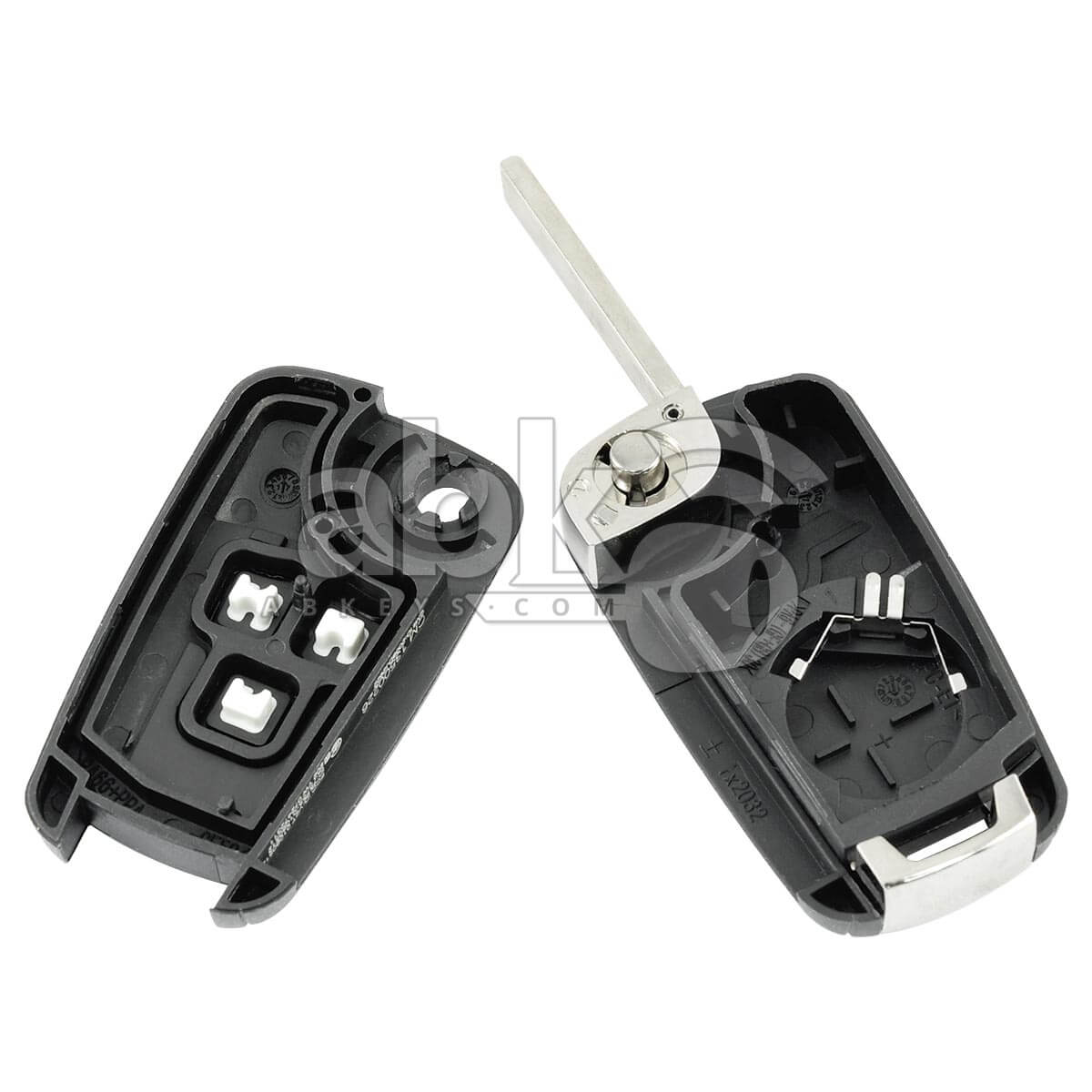 Opel 2009+ Flip Remote Cover 3Buttons HU100 - ABK-4102 - ABKEYS.COM