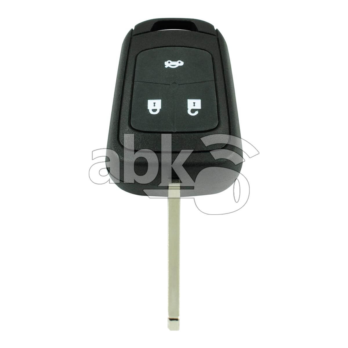 Opel 2004+ Key Head Remote Cover 3Buttons HU100 - ABK-4103 - ABKEYS.COM