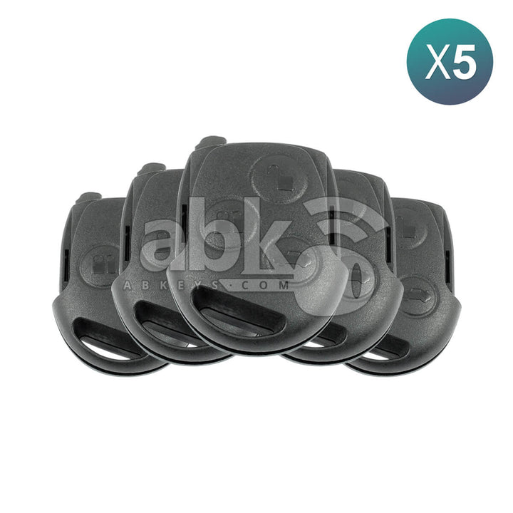 Ford Focus Mondeo 1998+ Remote Key 5Pcs Bundle 3Buttons 1233541 433MHz - ABK-4107-OFF5 - ABKEYS.COM