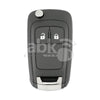 Opel 2009+ Flip Remote Cover 2Buttons HU100 - ABK-4108 - ABKEYS.COM