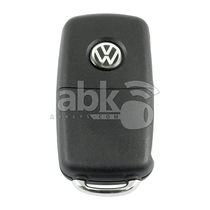 Volkswagen Jetta Tiguan Passat Golf Caddy 2009+ Flip Remote 3Buttons 5K0 837 202 AD 433MHz HU66 -