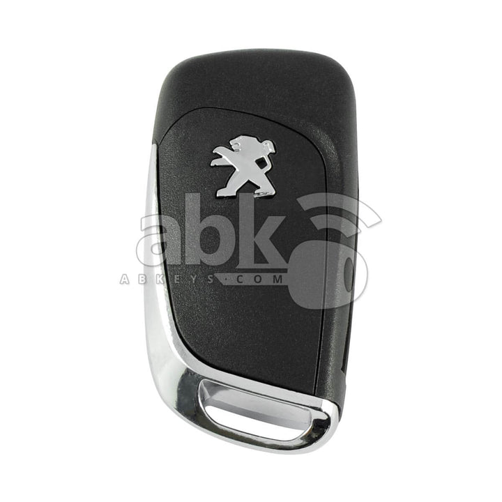 Peugeot 307 Flip Remote 3Buttons 433MHz HU83 - ABK-4116 - ABKEYS.COM