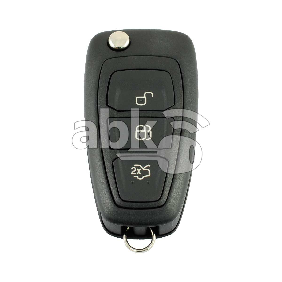 Ford Focus Mondeo C-Max 2010+ Flip Remote 3Buttons 2180803 1743826 434MHz 5WK49986 HU101 - ABK-4121