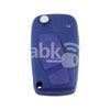 Fiat 2002+ Flip Remote Cover 2Buttons SIP22 Blue - ABK-4129 - ABKEYS.COM