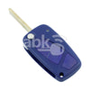 Fiat 2002+ Flip Remote Cover 2Buttons SIP22 Blue - ABK-4129 - ABKEYS.COM