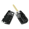 Toyota Yaris Hilux Aygo 2013+ Flip Remote Cover 2Buttons TOY43 - ABK-4132 - ABKEYS.COM