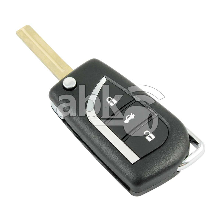 Toyota Corolla Auris Avensis Verso 2013+ Flip Remote Cover 3Buttons TOY48 - ABK-4133 - ABKEYS.COM
