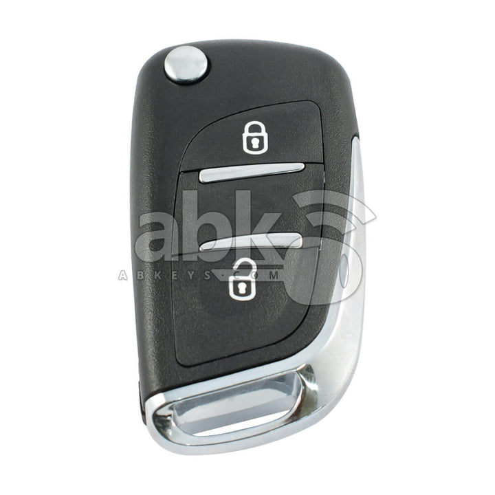 Citroen 2010+ Flip Remote Cover 2Buttons HU83 - ABK-4135 - ABKEYS.COM