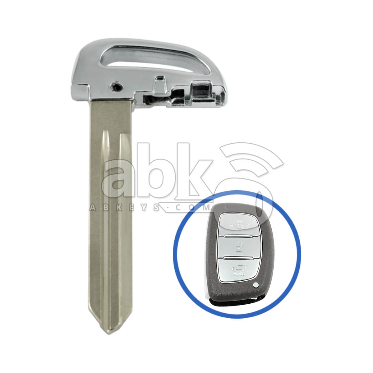 Hyundai 2013+ Smart Key Blade HYN14 - ABK-4139 - ABKEYS.COM
