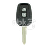 Chevrolet Captiva 2008+ Key Head Remote 2Buttons OKA-151T 434MHz DW05 96628232 - ABK-4142 - 