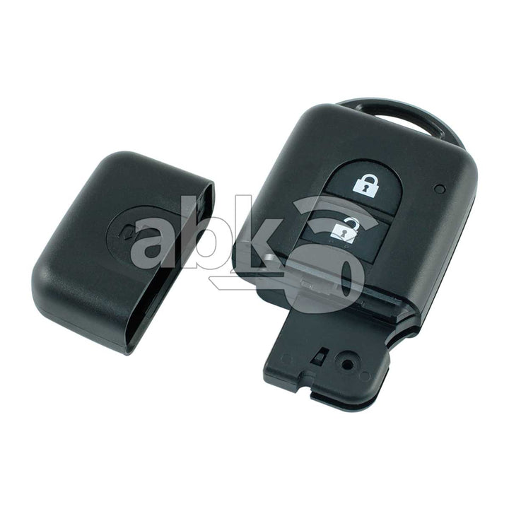 Nissan Qashqai Pathfinder X-Trail Micra Note Tiida 2003+ Smart Key Cover 2Buttons - ABK-4145 -