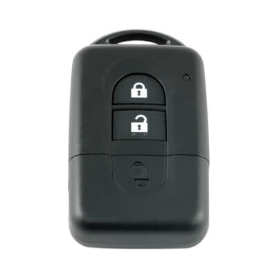 Nissan Qashqai Pathfinder X-Trail Micra Note Tiida 2003+ Smart Key Cover 2Buttons - ABK-4145 -