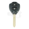 Genuine Toyota Yaris 2006+ Key Head Remote 2Buttons 433MHz TOY43 89070-52752 89070-52753 - ABK-415 -