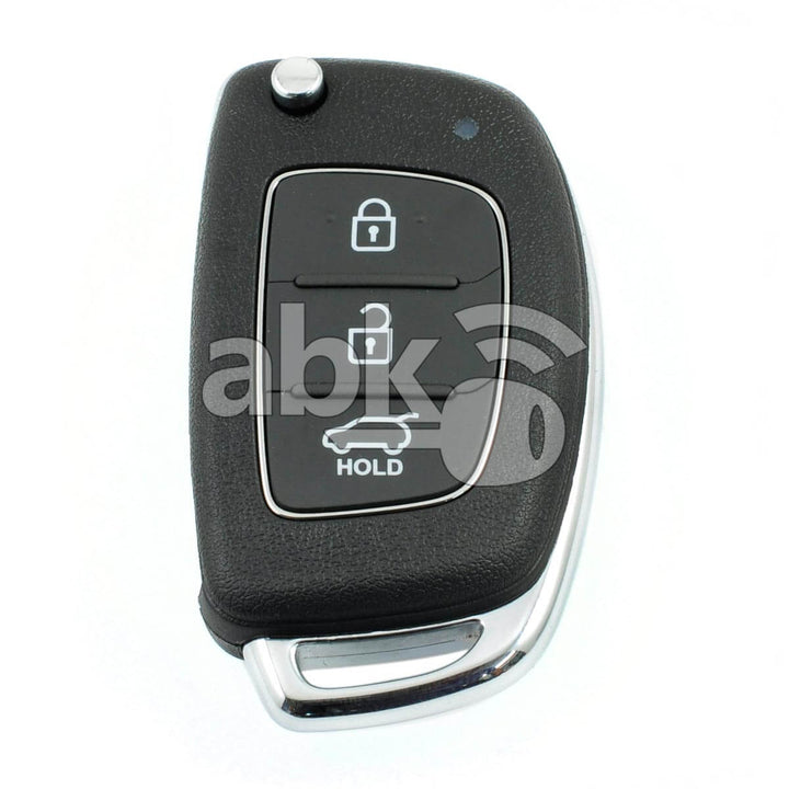 Genuine Hyundai I20 2012+ Flip Remote 3Buttons 95430-1JAB0 95430-1JAB1 433MHz OKA-865T - ABK-4162 -