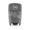 Opel Corsa D 2007+ Flip Remote 2Buttons 13188284 93189840 433MHz G1-AM433TX HU100 - ABK-4170 -
