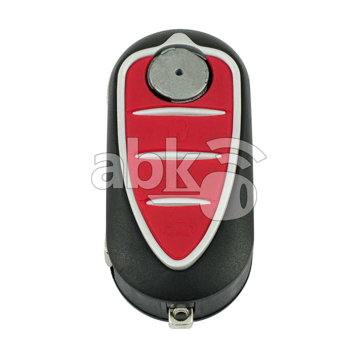 Alfa Romeo Giulietta 2010+ Flip Remote 3Buttons 71754380 71765806 433MHz SIP22 - ABK-4172 -