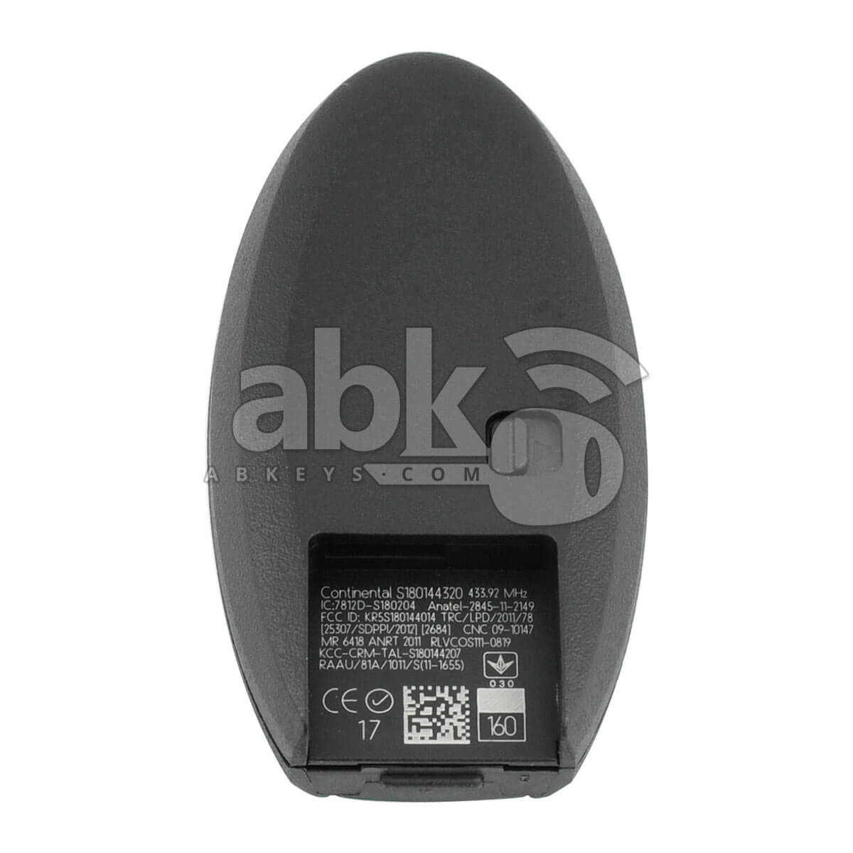 Genuine Infiniti QX60 2016+ Smart Key 5Buttons 285E3-9NF5A 433MHz KR5S180144014 - ABK-4180 -