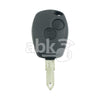 Renault Clio Duster Logan Sandero Trafic 2005+ Key Head Remote 2Buttons 433MHz NE72 - ABK-4186 - 