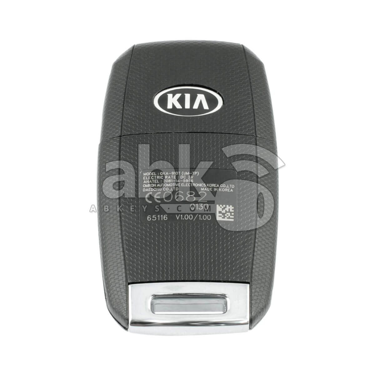 Genuine Kia Sorento 2015+ Flip Remote 3Buttons 95430-C5210 433MHz OKA-910T - ABK-4192 - ABKEYS.COM