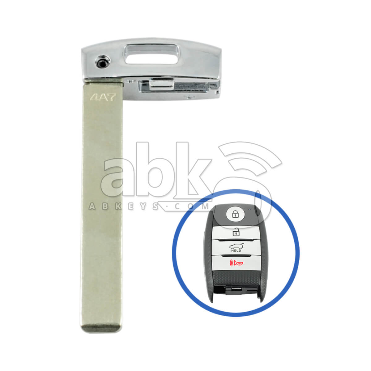 Genuine Kia Optima Niro K5 2015+ Smart Key Blade 81999 D4060 HU134   ABK 4199   ABKEYS