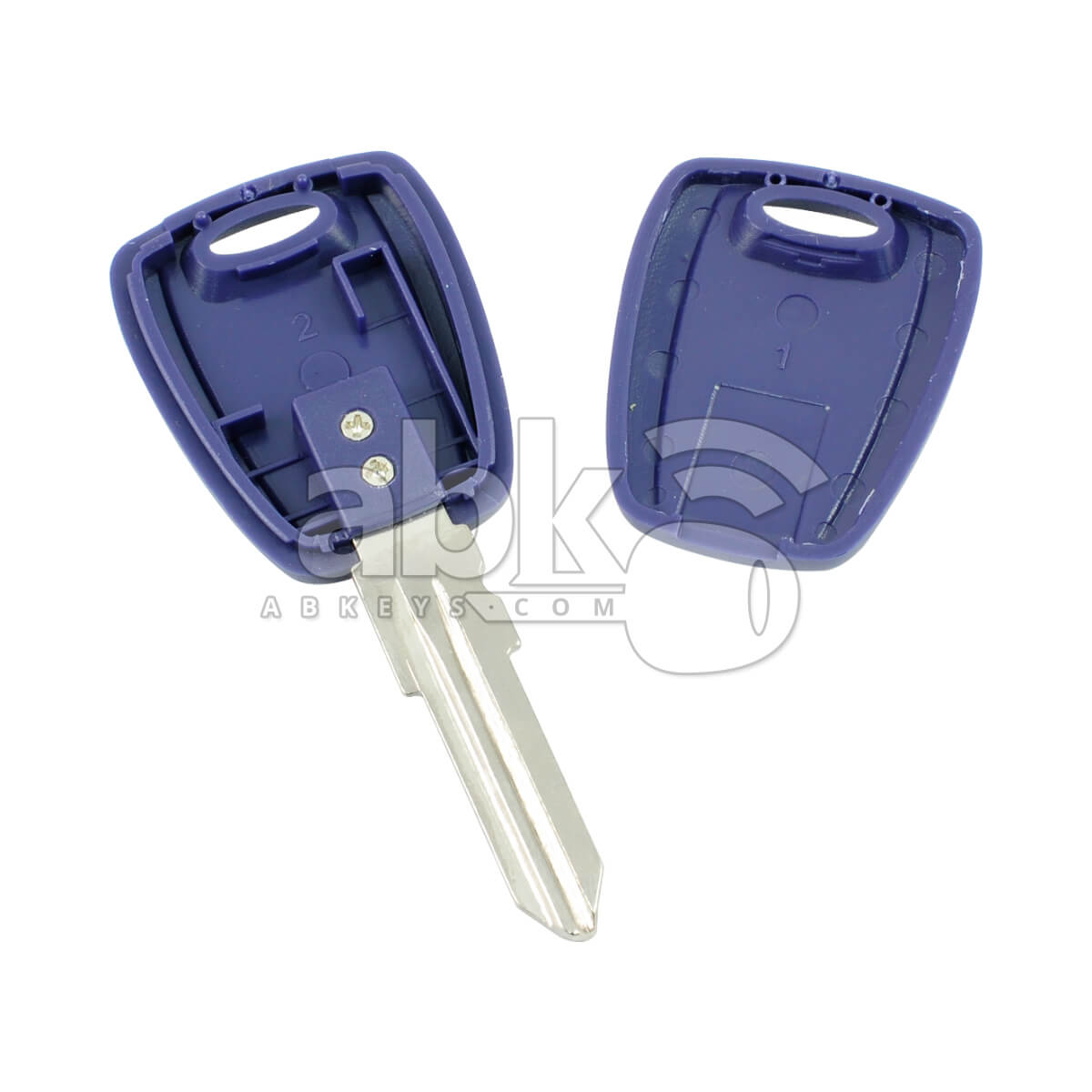 Fiat Chip Less Key GT15 Blue   ABK 419   ABKEYS