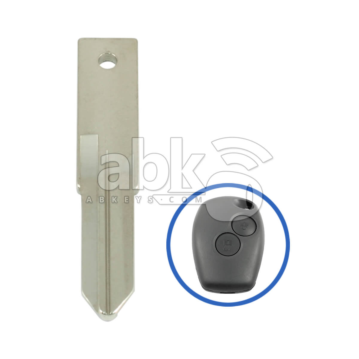 Renu 2004+ Key Head Remote Key Blade VAC102 - ABK-4221 - ABKEYS.COM