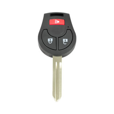 Nissan Murano, Juke, Rogue 2002+ Tête de Clé Télécommande, 3Boutons, 433MHz, NSN14