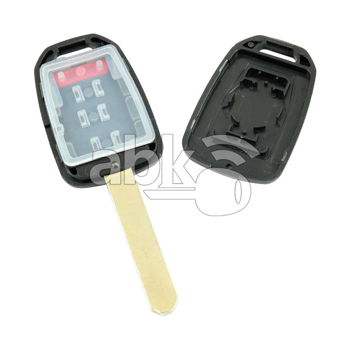 Honda Accord Civic CR-V HR-V 2012+ Key Head Remote Cover 4Buttons HON66 - ABK-4252 - ABKEYS.COM