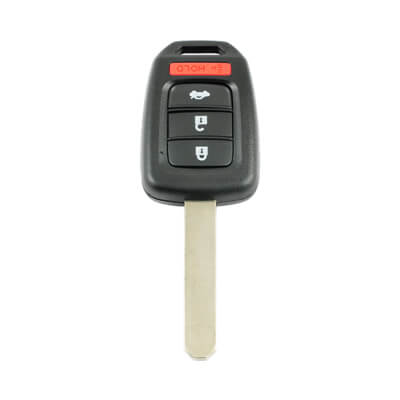 Honda Accord Civic CR-V HR-V 2012+ Key Head Remote Cover 4Buttons HON66 - ABK-4252 - ABKEYS.COM