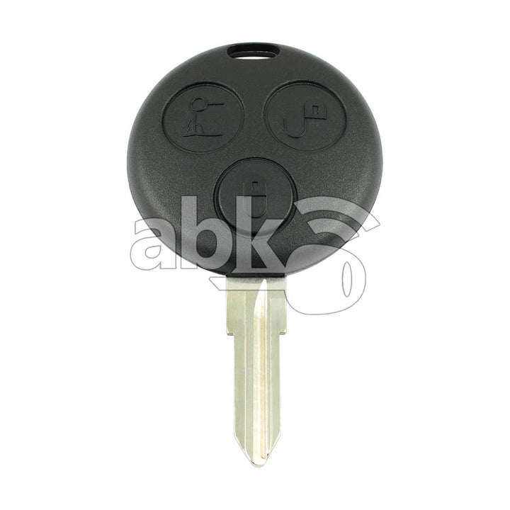 Smart ForTwo Key Head Remote 3Buttons 433MHz YM23 - ABK-4267 - ABKEYS.COM