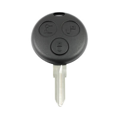 Smart ForTwo Key Head Remote 3Buttons 433MHz YM23 - ABK-4267 - ABKEYS.COM