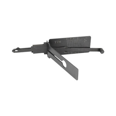 Genuine Lishi Apertura y Decodificador 2-en-1 Para CH1 / DWO5 Herramienta Lishi T78 CH1-2IN1