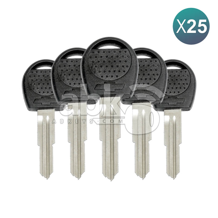 Chevrolet Aveo Chip Less Key DW04 25Pcs Bundle - ABK-429-OFF25 - ABKEYS.COM