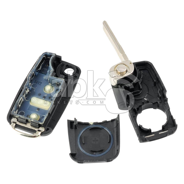 Volkswagen 2005+ Flip Remote Cover 2Buttons HU66 - ABK-4297 - ABKEYS.COM