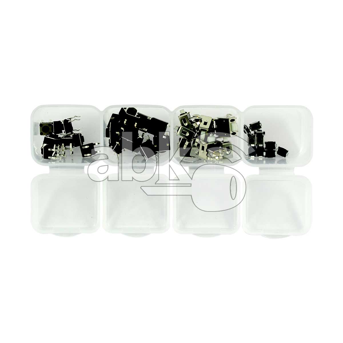 Remote Tactile Switch Buttons Box With 280Pcs For All Models - ABK-4299 - ABKEYS.COM