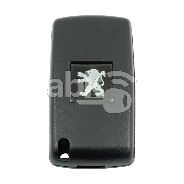 Peugeot Citroen ASK Flip Remote 2Buttons 433MHz CE0536 VA2 - ABK-430 - ABKEYS.COM