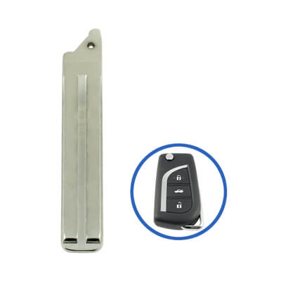 Toyota 2013+ Flip Remote Key Blade TOY48 - ABK-4334 - ABKEYS.COM