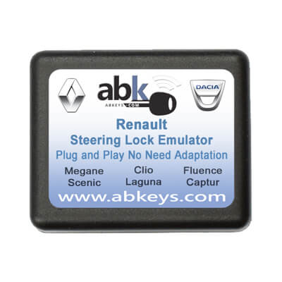 Renault Steering Lock Emulator For Megane2-3 Clio3-4 Fluence2-3 Laguna2-3 Scenic2-3 Plug & Play No