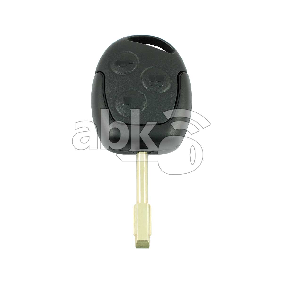 Genuine Ford Focus Mondeo 1998+ Key Head Remote 3Buttons 98BG15K601AA 433MHz FO21 - ABK-435 -