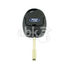 Genuine Ford Focus Mondeo 1998+ Key Head Remote 3Buttons 98BG15K601AA 433MHz FO21 - ABK-435 -