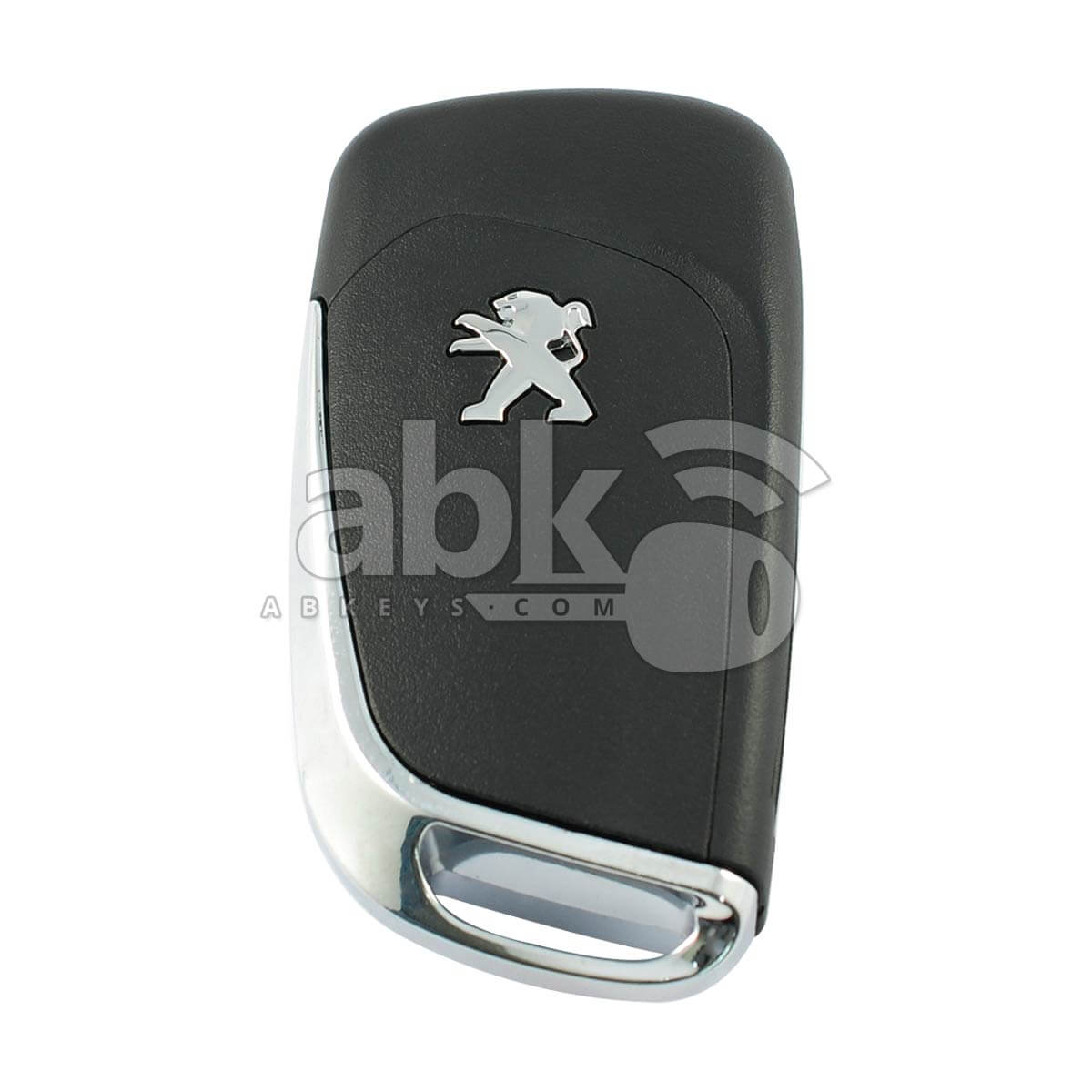 Peugeot 2010+ Flip Remote Cover 3Buttons VA2 - ABK-4368 - ABKEYS.COM