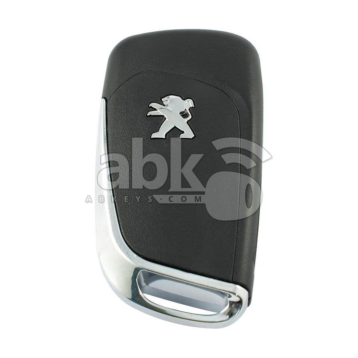 Peugeot 2010+ Flip Remote Cover 3Buttons VA2 - ABK-4368 - ABKEYS.COM