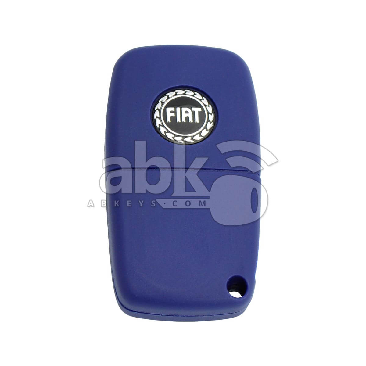 Fiat 2002+ Flip Remote Cover 2Buttons With Battery Cover SIP22 Blue - ABK-4373 - ABKEYS.COM