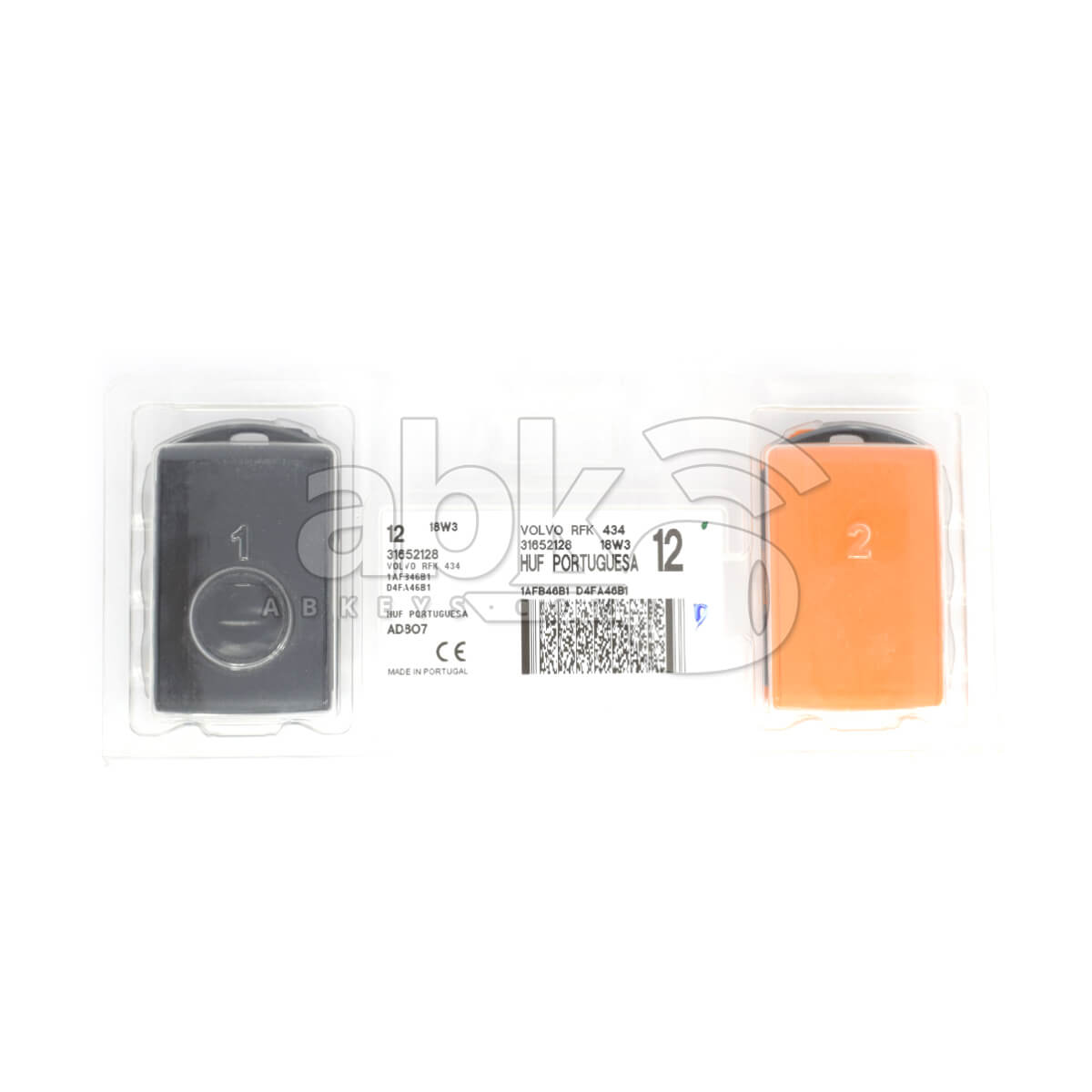 Genuine Volvo S60 S90 XC60 XC90 2021+ Smart Key Set 2Keys 32279988 433MHz YGOHUF8423MS - ABK-4381 -