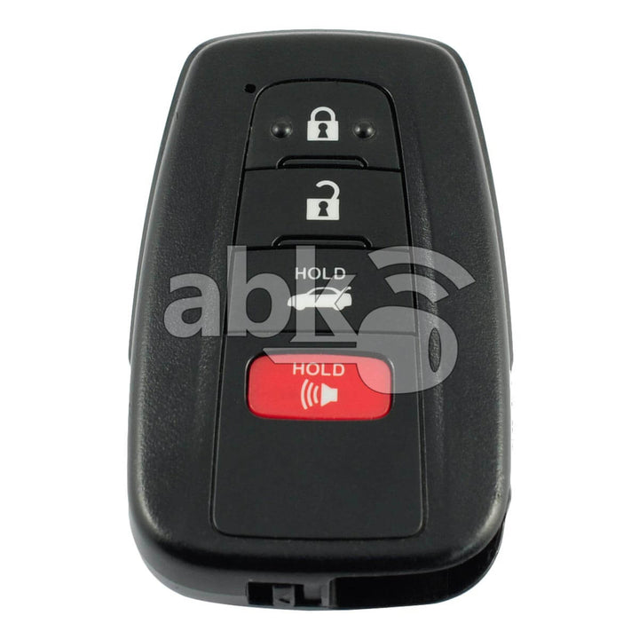 Genuine Toyota Camry 2018+ Smart Key 4Buttons 89904-33550 315MHz HYQ14FBC P1 A9 - ABK-4402 -