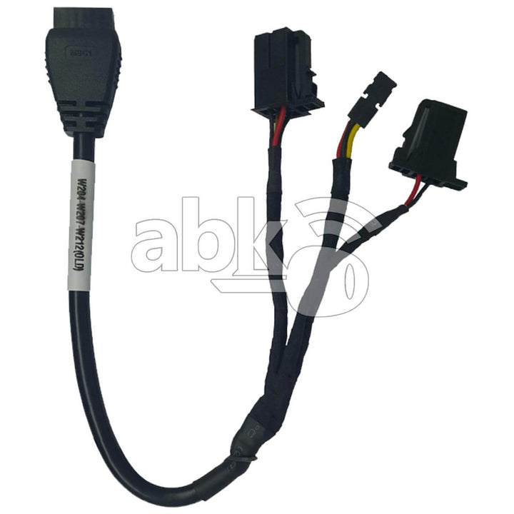 Zed-Full Mercedes Benz W204 W207 W212 Cables Works With ZFH-MBCA ZFH-MBC1 - ABK-4404 - ABKEYS.COM