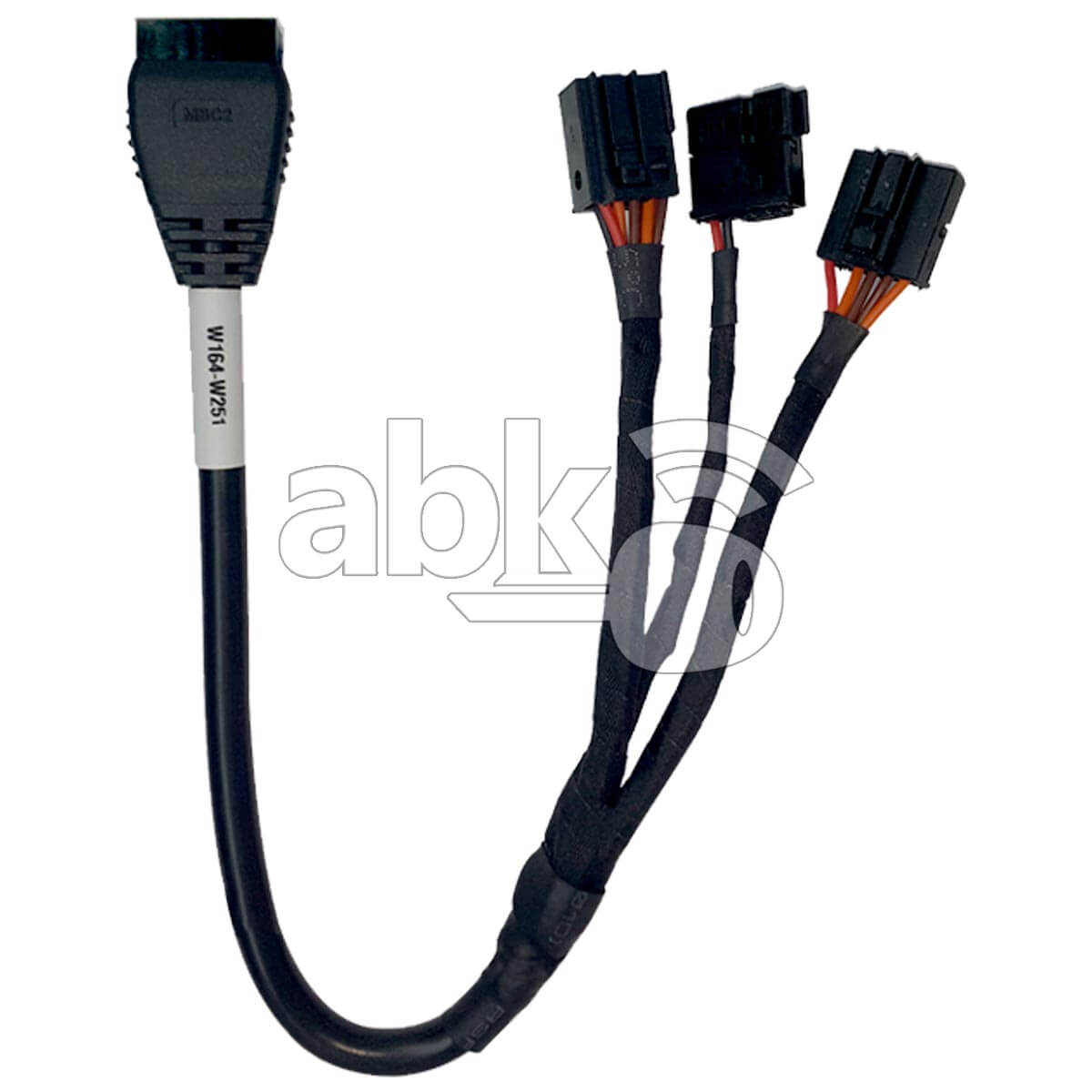 Zed Full Mercedes Benz W164 W251 Cables Works With ZFH MBCA ZFH MBC2   ABK 4405   ABKEYS