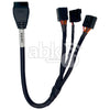 Zed-Full Mercedes Benz W164 W251 Cables Works With ZFH-MBCA ZFH-MBC2 - ABK-4405 - ABKEYS.COM