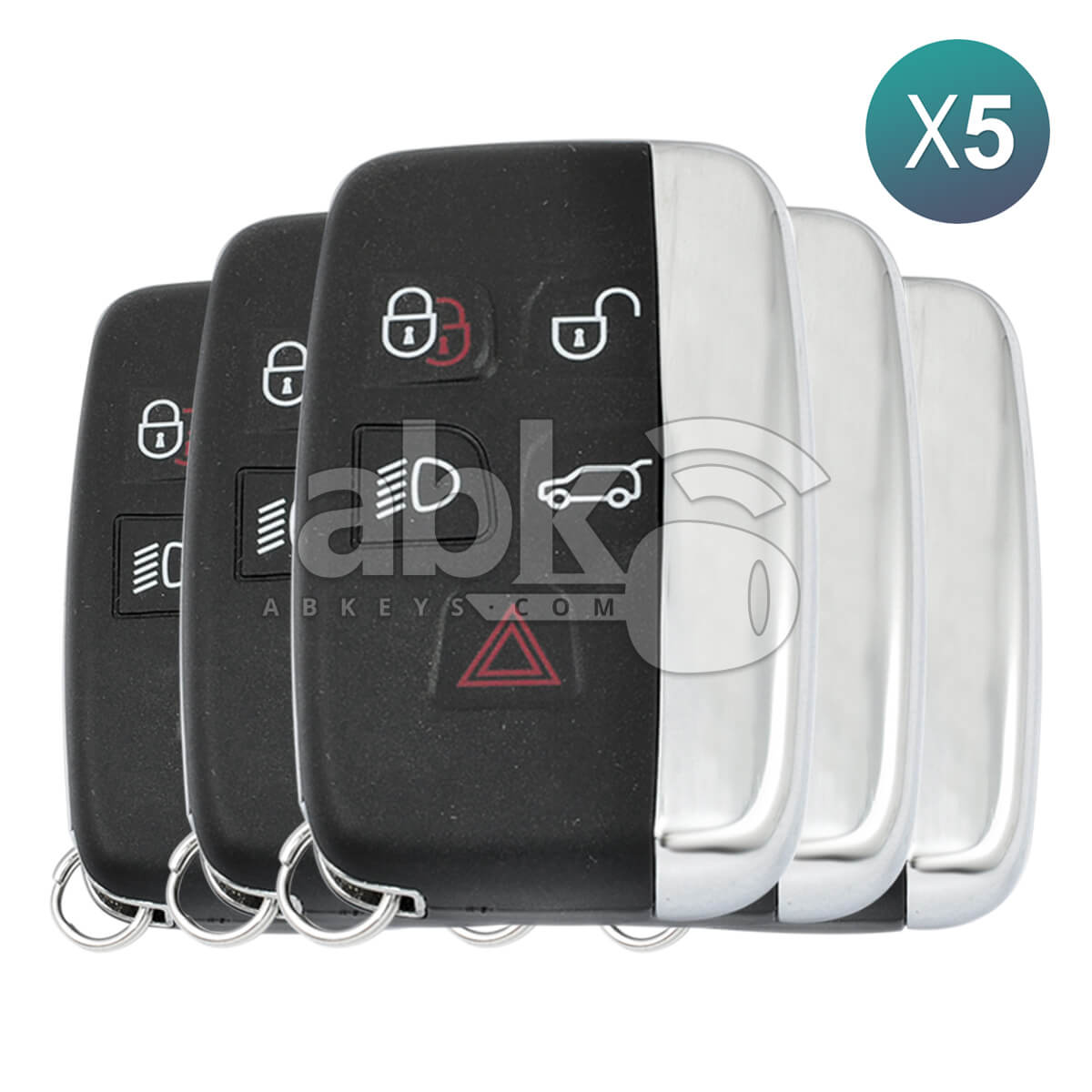 Range Rover Sport Vogue Evoque Velar Land Rover 2010+ Smart Key 5Pcs Offer 5Buttons KOBJTF10A 315MHz
