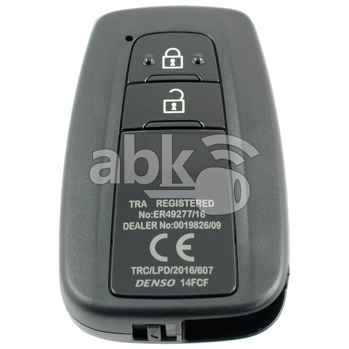 Genuine Toyota Land Cruiser Prado 2018+ Smart Key 2Buttons 89904-60L70 433MHz 14FCF P1 A8 - ABK-4425